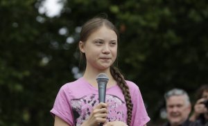 Greta Thunberg à Berlin le 19 juillet © Patrick Graf / ActionPress / SIPA Numéro de reportage : 00916898_000004