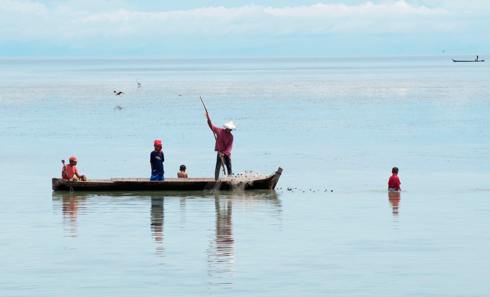 Pêcheurs Indonésiens (photo : François-Robert Zacot)