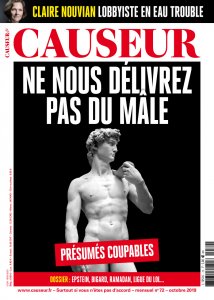 Octobre 2019 - Causeur #72 Octobre 2019 - Causeur #72