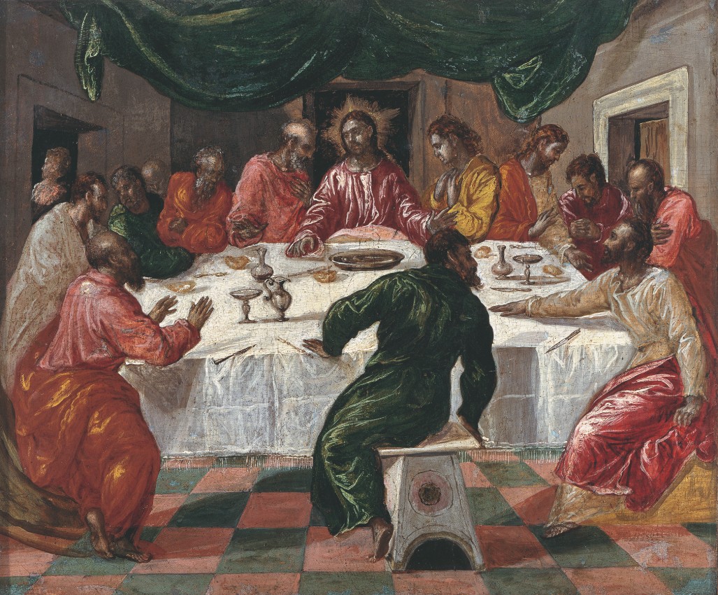 GRECO, La Cène ou Le Dernier Repas du Christ © Archives Alinari, Florence, Dist. RMN-Grand Palais / Mauro Magliani