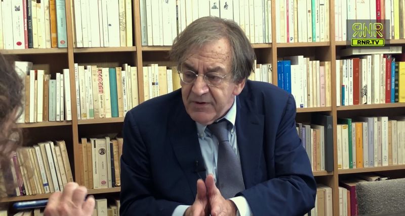 Alain Finkielkraut dans l’Esprit de l’escalier sur RNR.tv