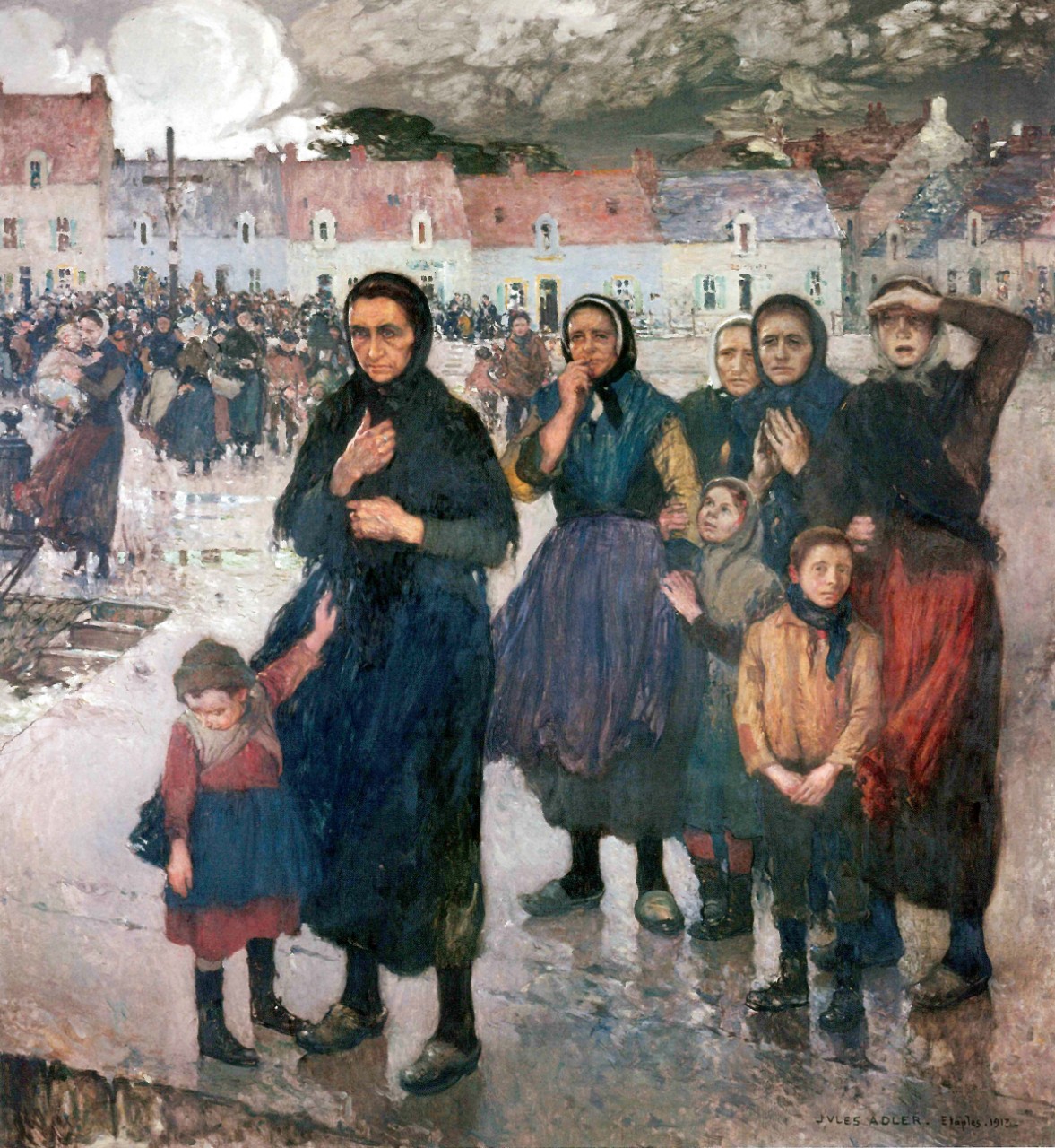 Gros Temps, Jules Adler