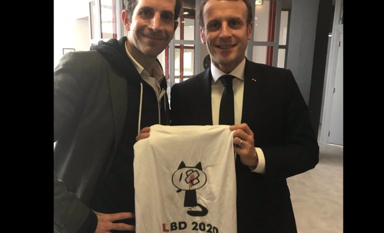 Macron et son Jul