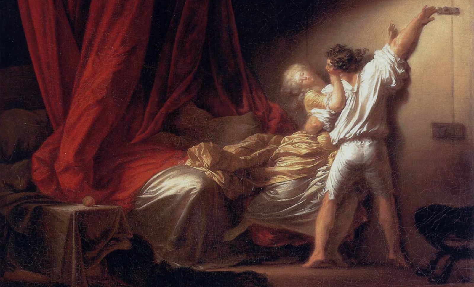 "Le Verrou" Jean Honoré Fragonard - Musée du Louvre D.R