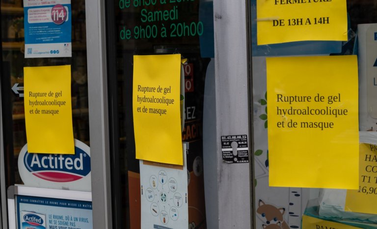 Coronavirus: ma quête de gel antibactérien dans Paris