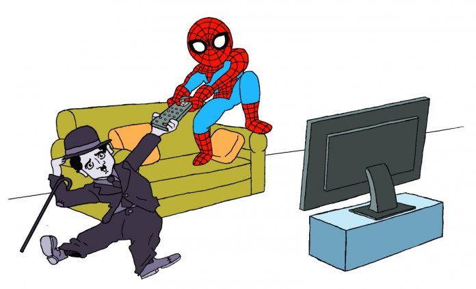 Ouvreuse-Bluray-Chaplin-Spiderman