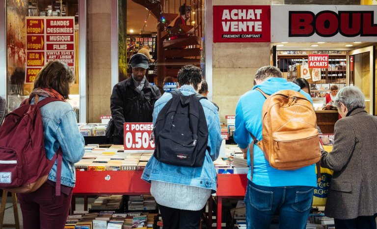 Le Boul Mich’ orphelin de Boulinier