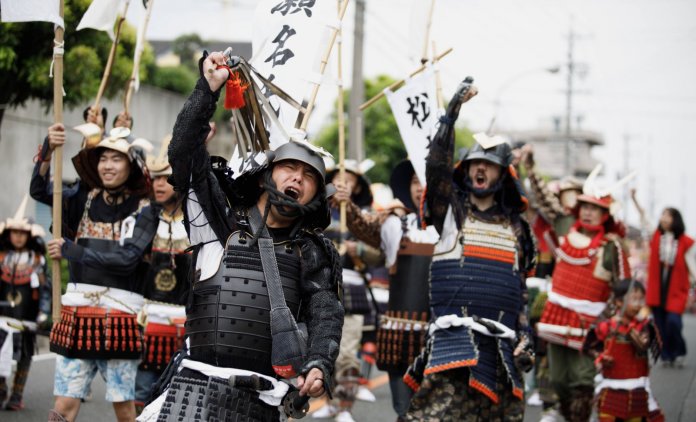 Japon-Histoire-Nobunaga-Mitsuhide