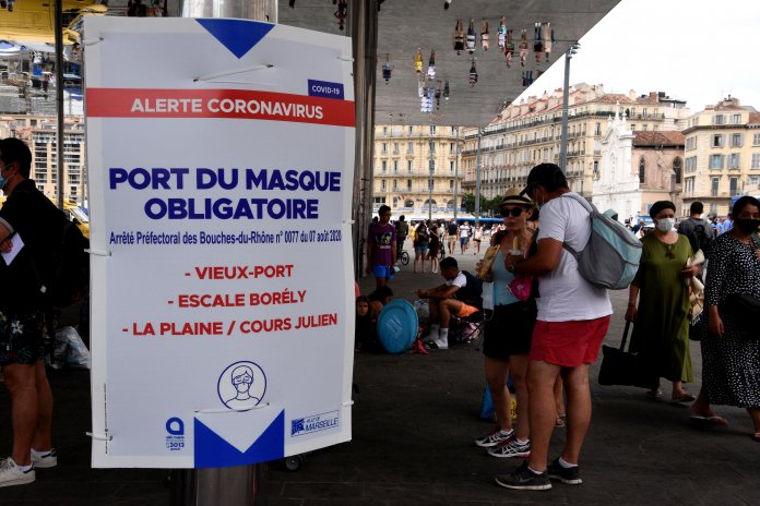 masques covid marseille sante