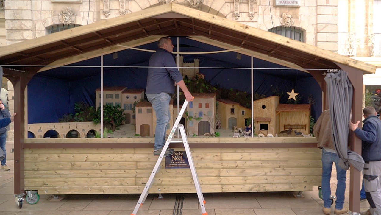 La crèche de Béziers