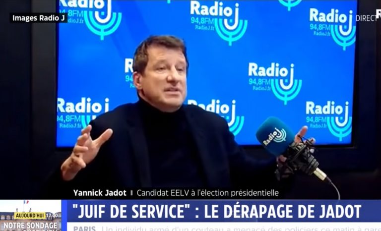 Que Jadot dénonce l’antisémitisme là où il grandit plutôt que de le fantasmer là où il s’éteint!