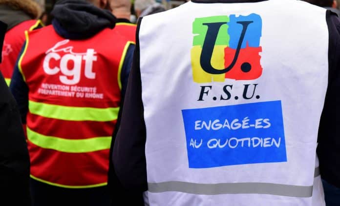 fsu-syndicat-education-nationale-marine-le-pen-macron