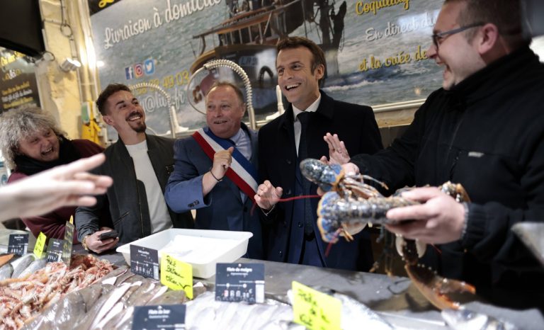 Emmanuel Macron voit en Marine Le Pen un rhinocéros…