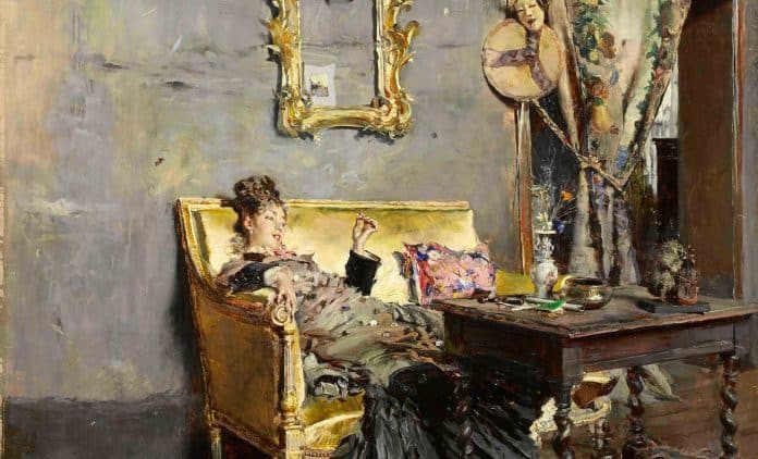 Giovanni-Boldini-Berthe fumant