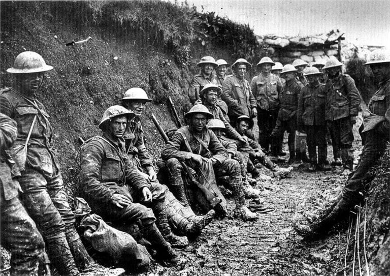 La Grande Guerre et le déclin des hommes