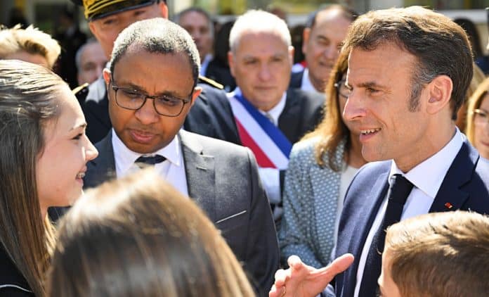 ndiaye-macron-montpellier