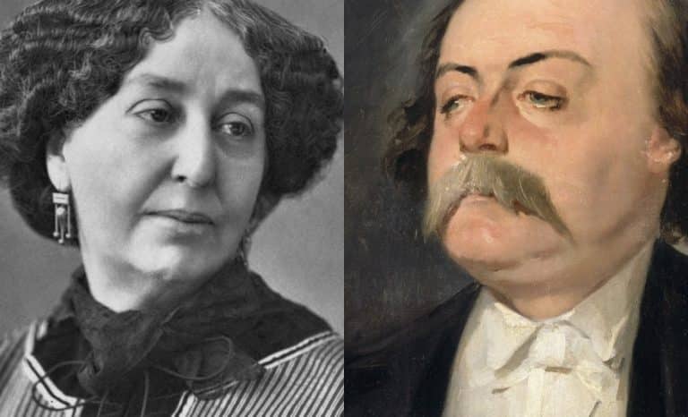George Sand et Gustave Flaubert, intimes