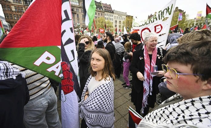 greta-thunberg-hamas-eurovision-palestine