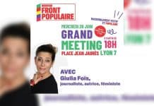 Giulia Foïs s’exhibe sur une affiche du Nouveau Front Populaire? La direction de France Inter ne voit apparemment pas où est le problème…