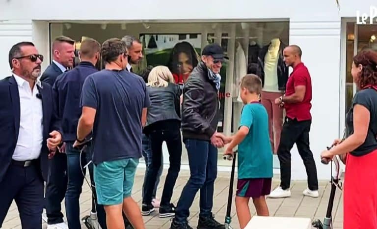 Un touriste au Touquet