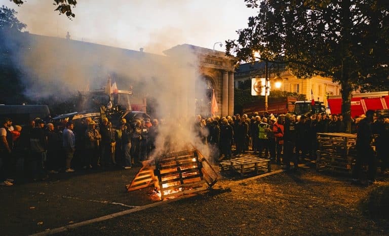 Viande contre bagnoles