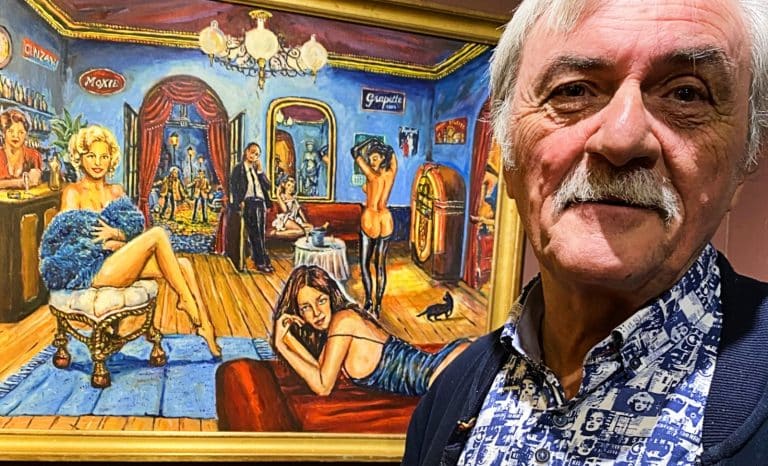 Daniel Grardel, le peintre qui aime les écrivains