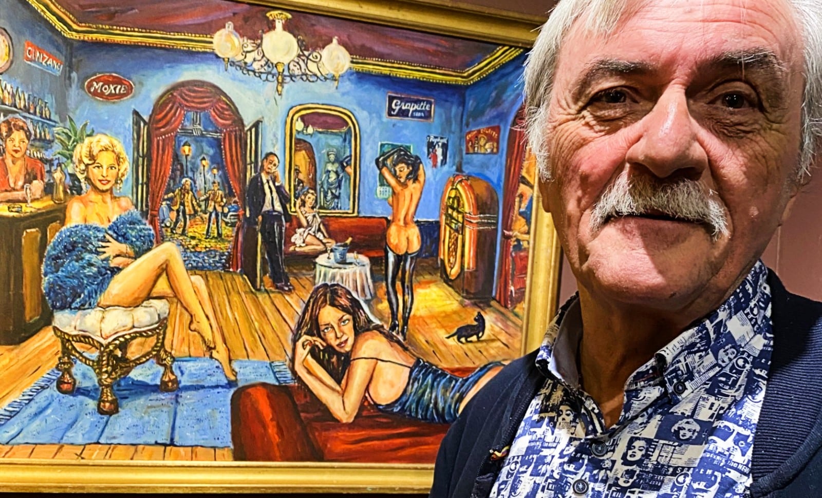 Daniel Grardel, le peintre qui aime les écrivains