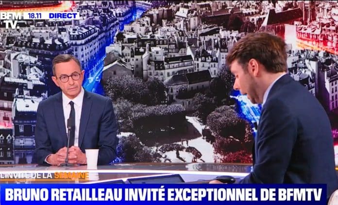 retailleau-bfm Le ministre de l'Intérieur Bruno Retailleau est revenu sur le drame au micro de BFMTV le 27 avril. Capture BFM.