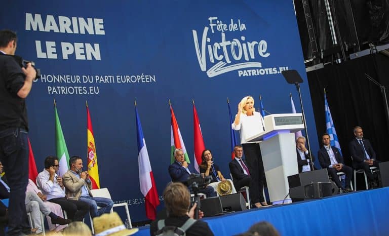 Fête de la victoire du RN: démonstration de force tranquille