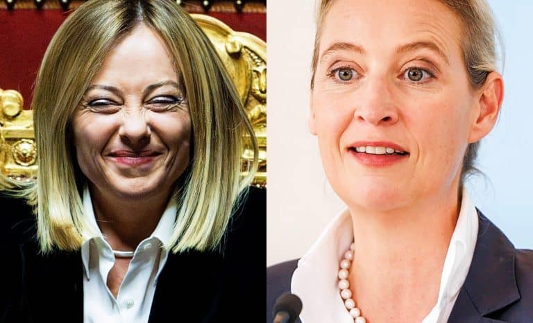 Meloni, Weidel: femmes vraiment libérées, elles…