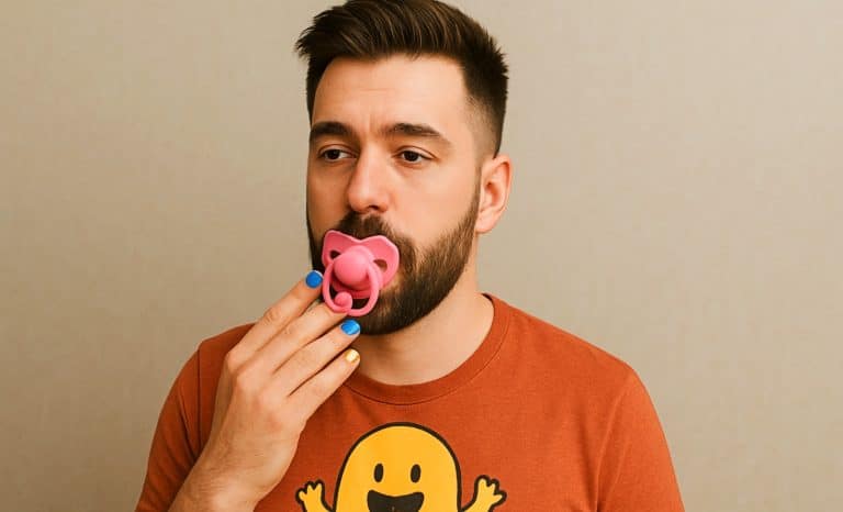 Tétine pour adultes: une inquiétante régression