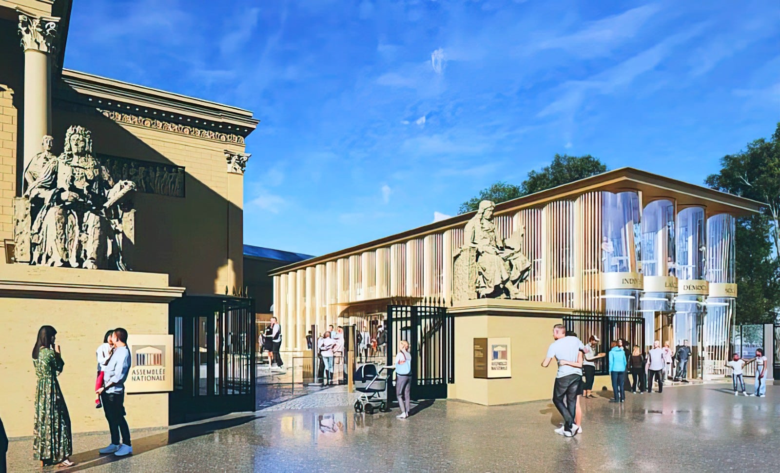 Architecture: une verrue à l’Assemblée