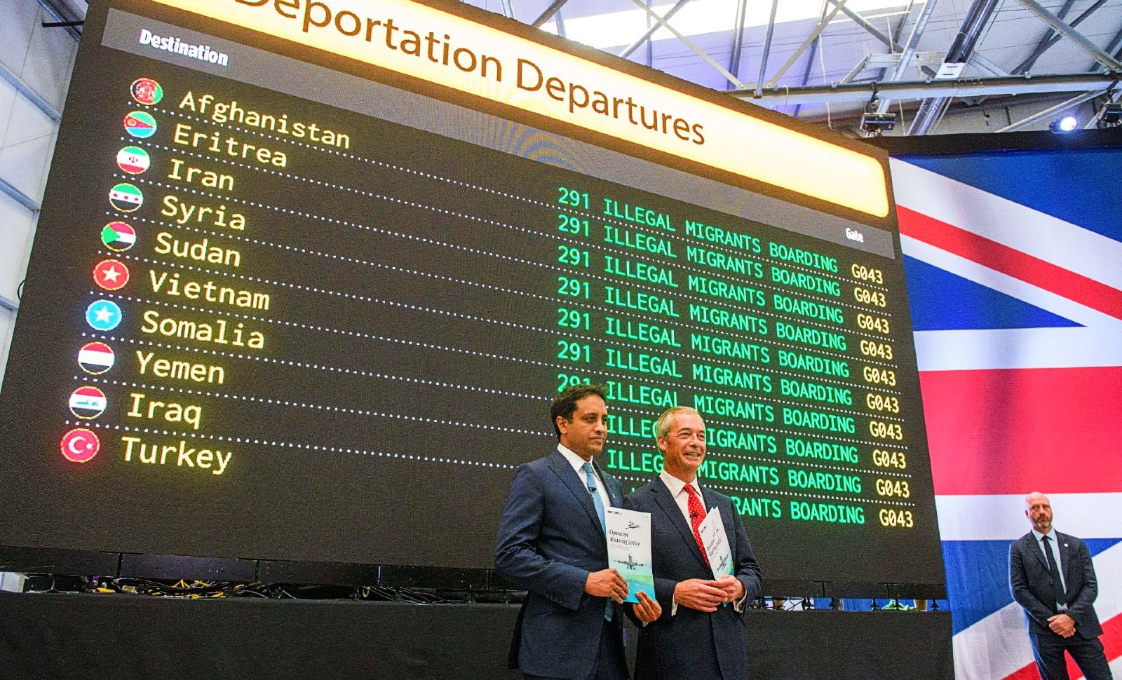 De la Manche à l’Atlantique: Farage agrandit le terrain de jeu