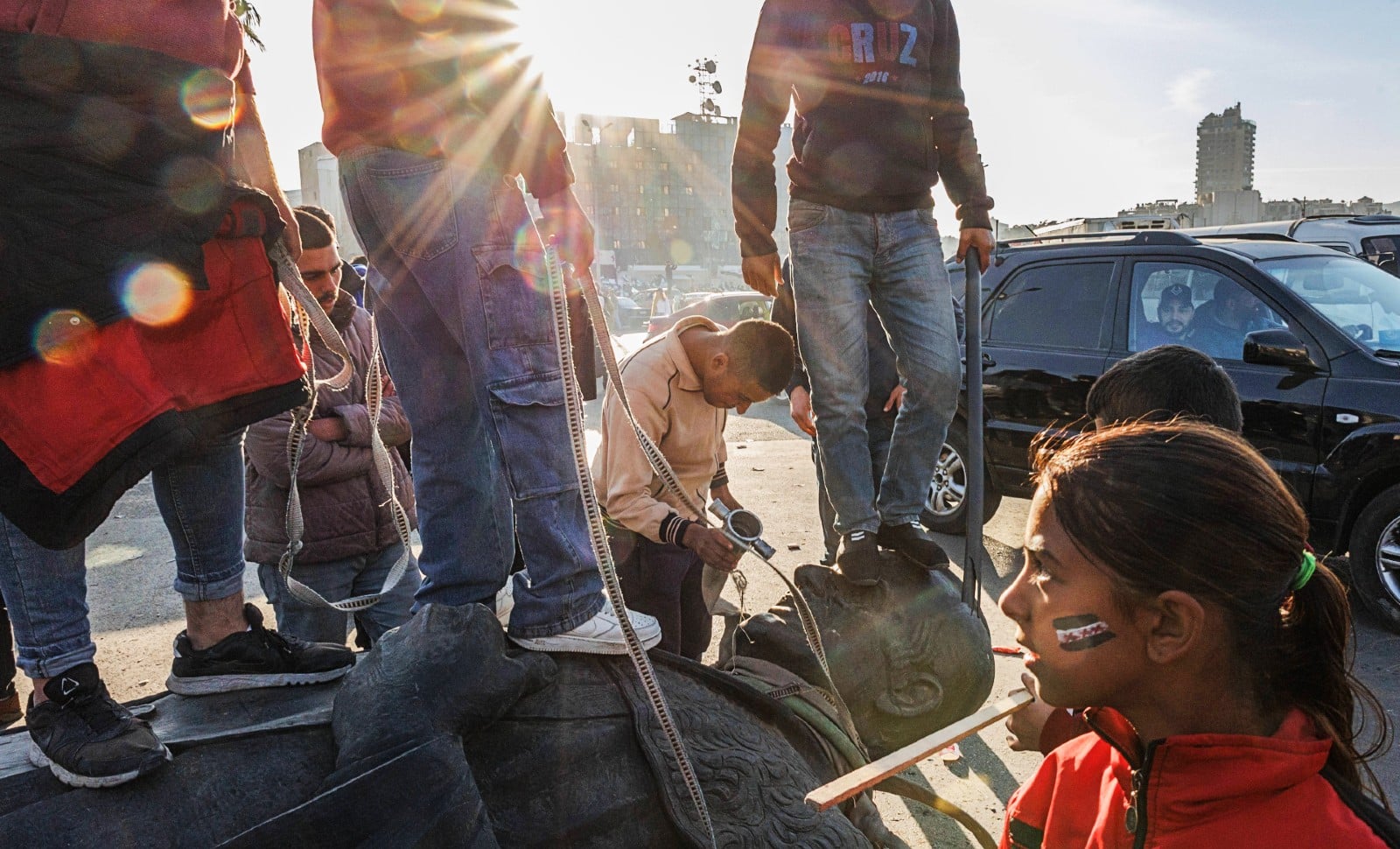 Le général de Gaulle à Damas