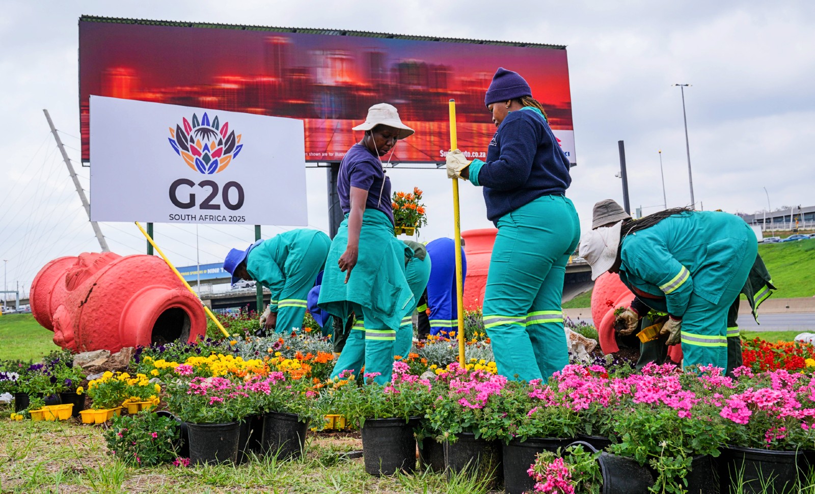 Pas d’eau pour le G20?