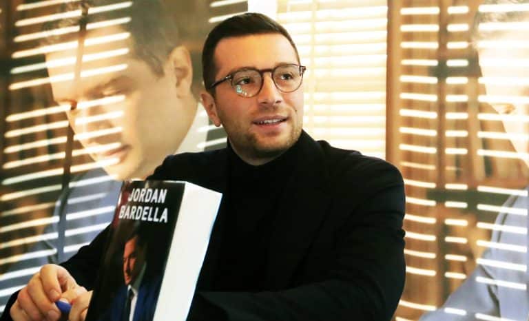 Bardella: la course en tête