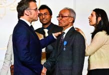 Il est chevalier et il le mérite!