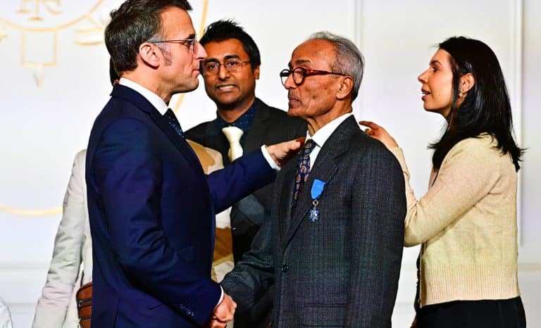 Il est chevalier et il le mérite!