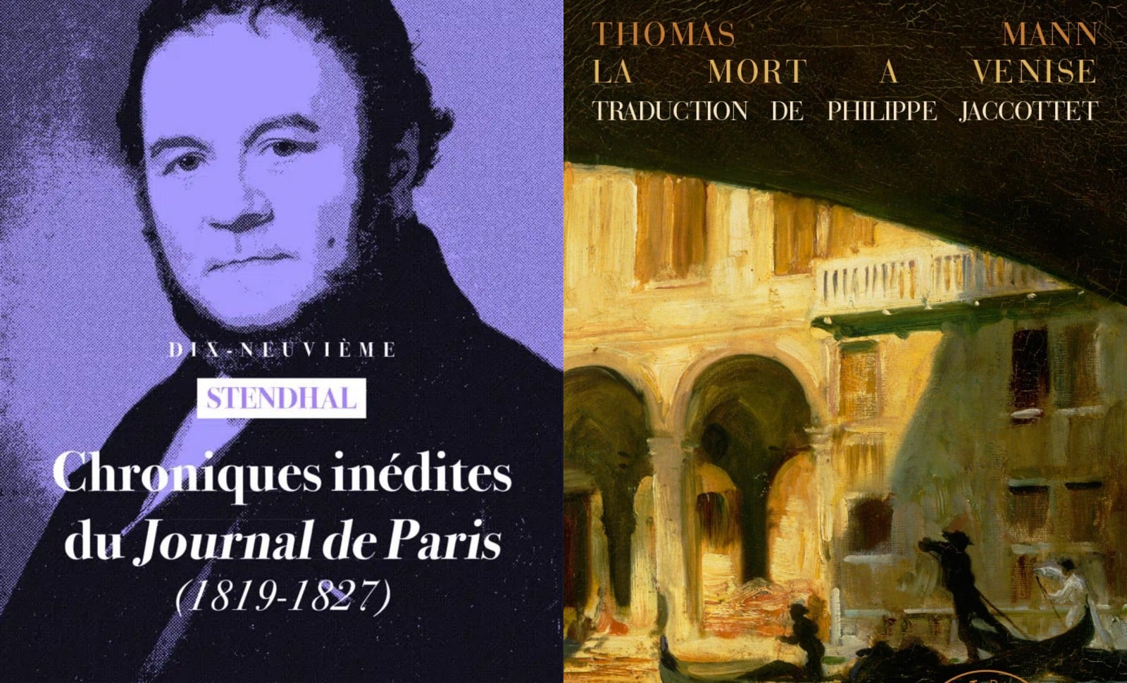 Stendhal et Thomas Mann, témoins d’une Europe abolie