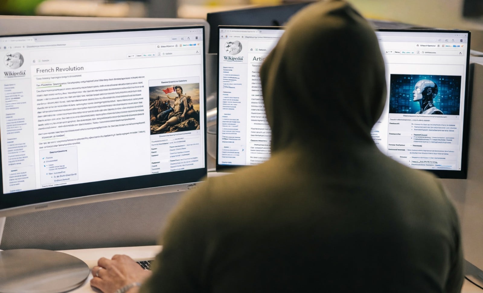 Wikipedia sous influence