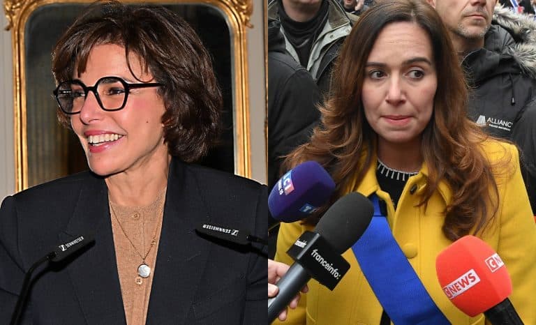 Dati / Knafo: bonnet blanc et escarpins noirs