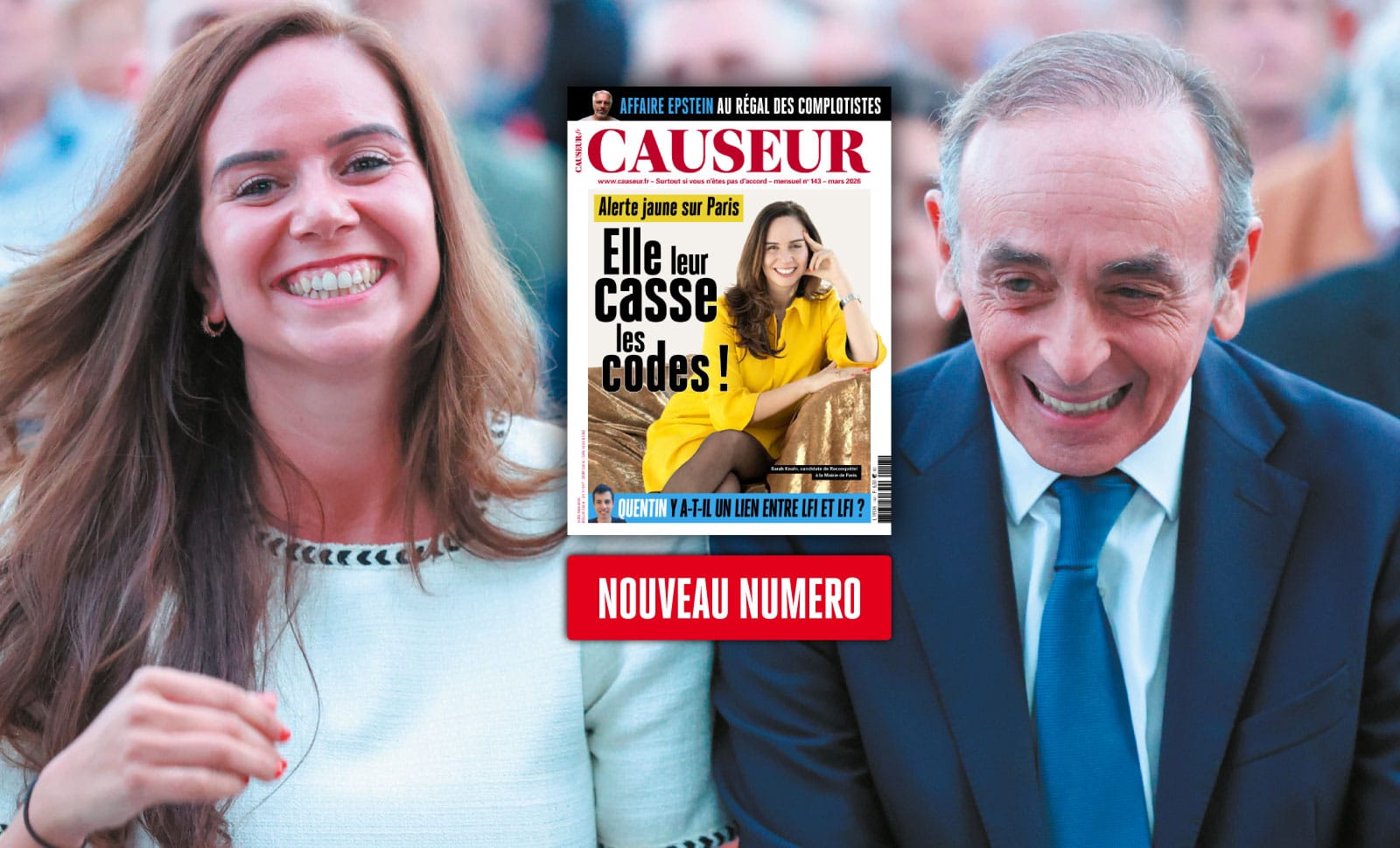 Alerte jaune sur Paris: elle leur casse les codes!