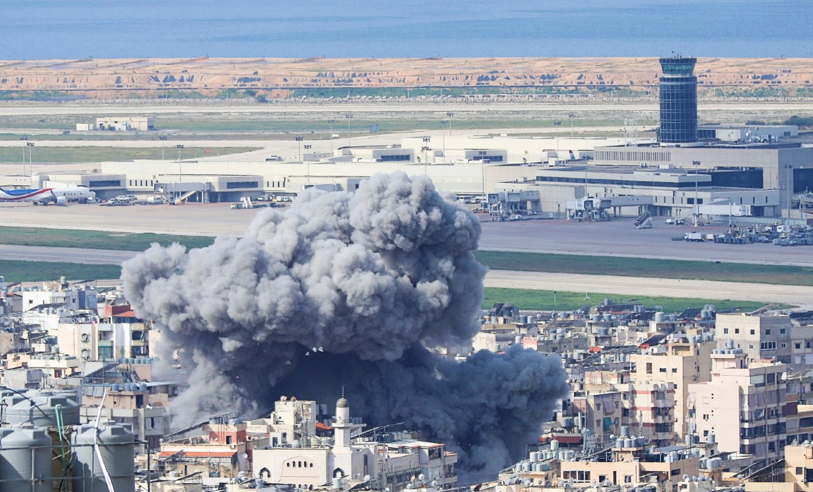 La guerre à la plage