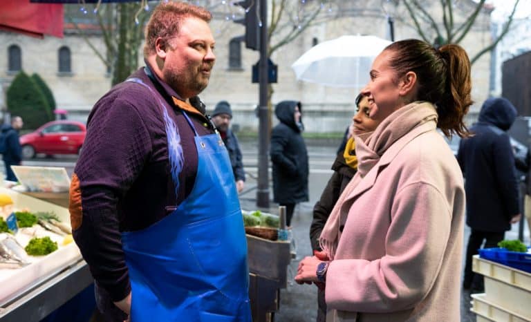 Tractons sous la pluie