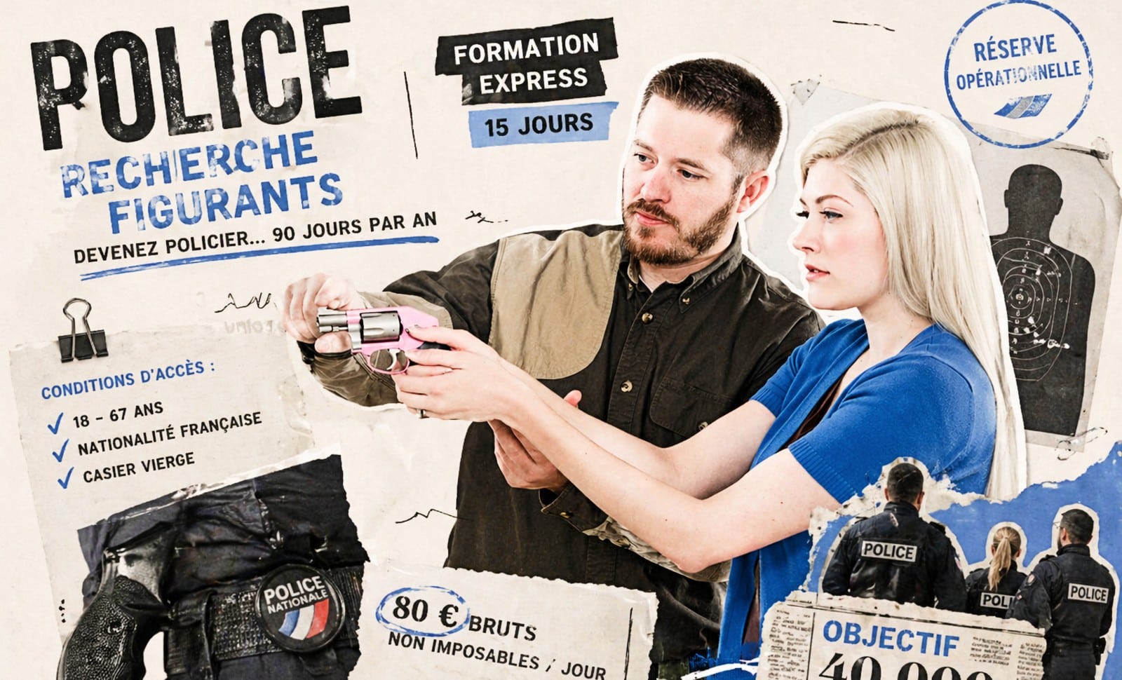 Les intermittents de la police