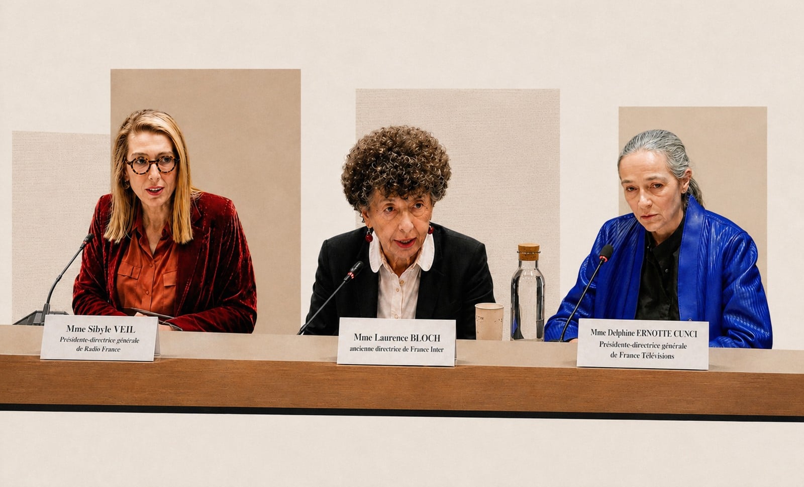 Audiovisuel public: de pieux mensonges, les yeux dans les yeux