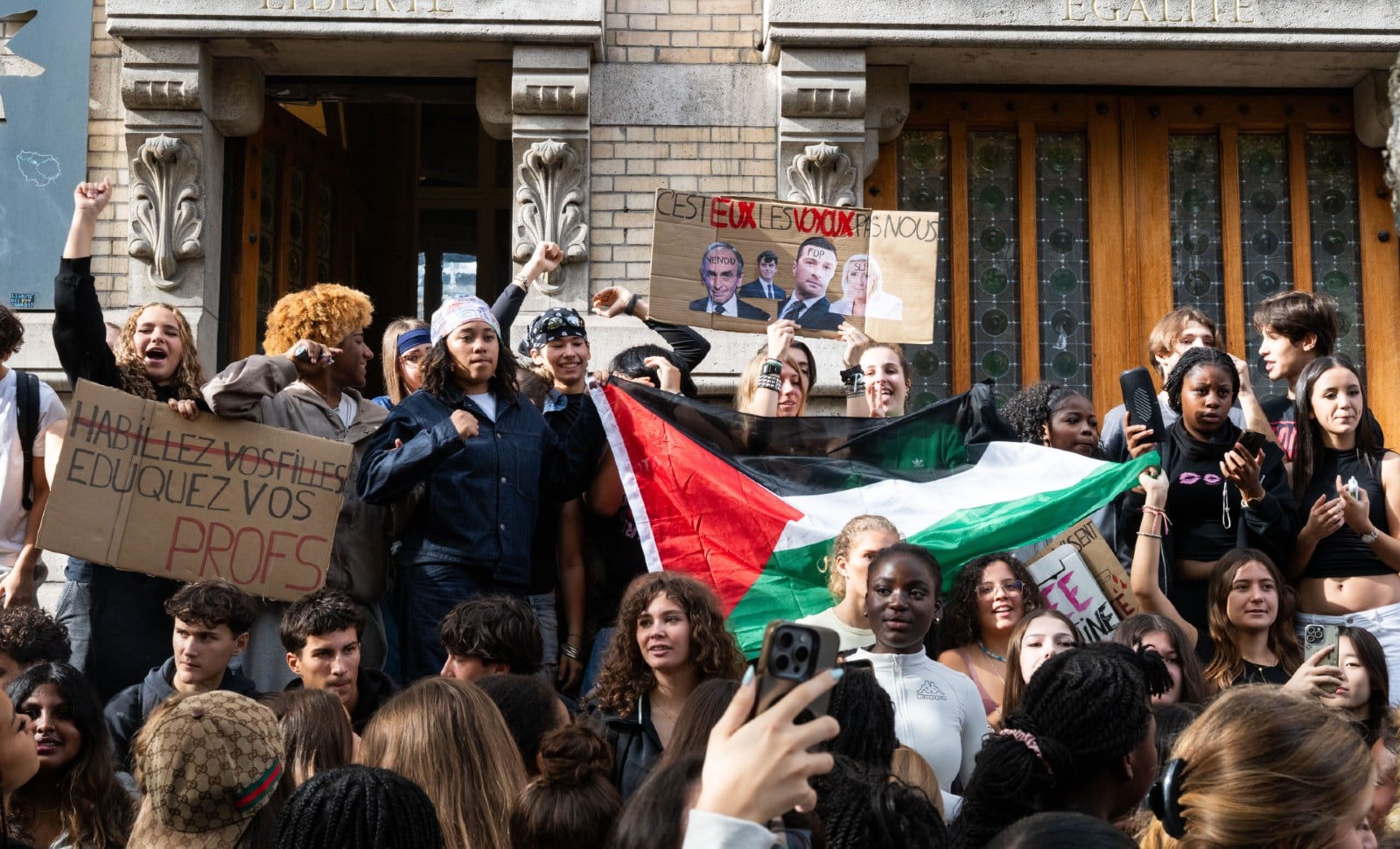 Blocus, Gaza, Merah: de la colère lycéenne à son instrumentalisation identitaire