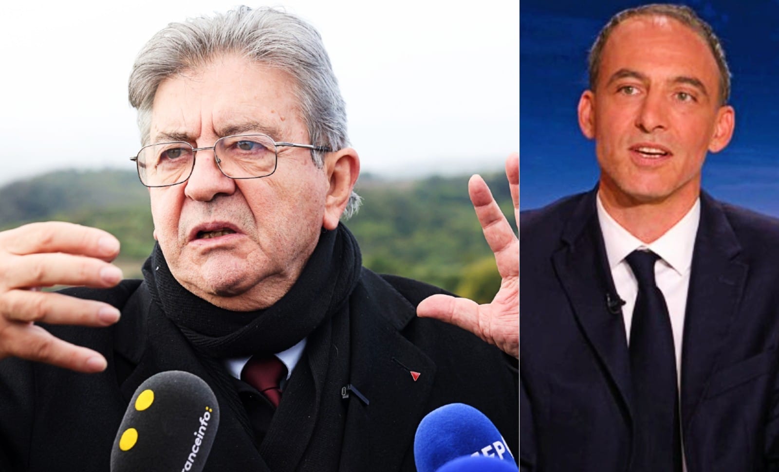 Mélenchon, Sa Majesté Pétochard Iᵉʳ